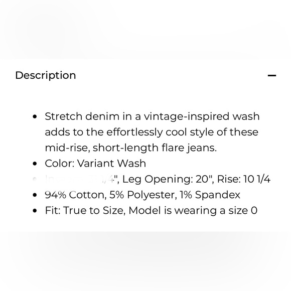 New nwt Kut From The Kloth Women Sz 14 Stella High Rise Flare Jeans Leg Raw Hem - Picture 3 of 10